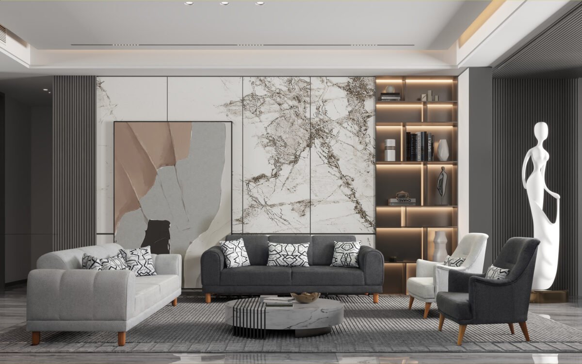 ELEGANS 3+3+1+1 KOLTUK TAKIMI - Görsel 2