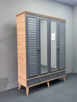 MEGA 4 KAPAKLI ANTRASİT GARDIROP