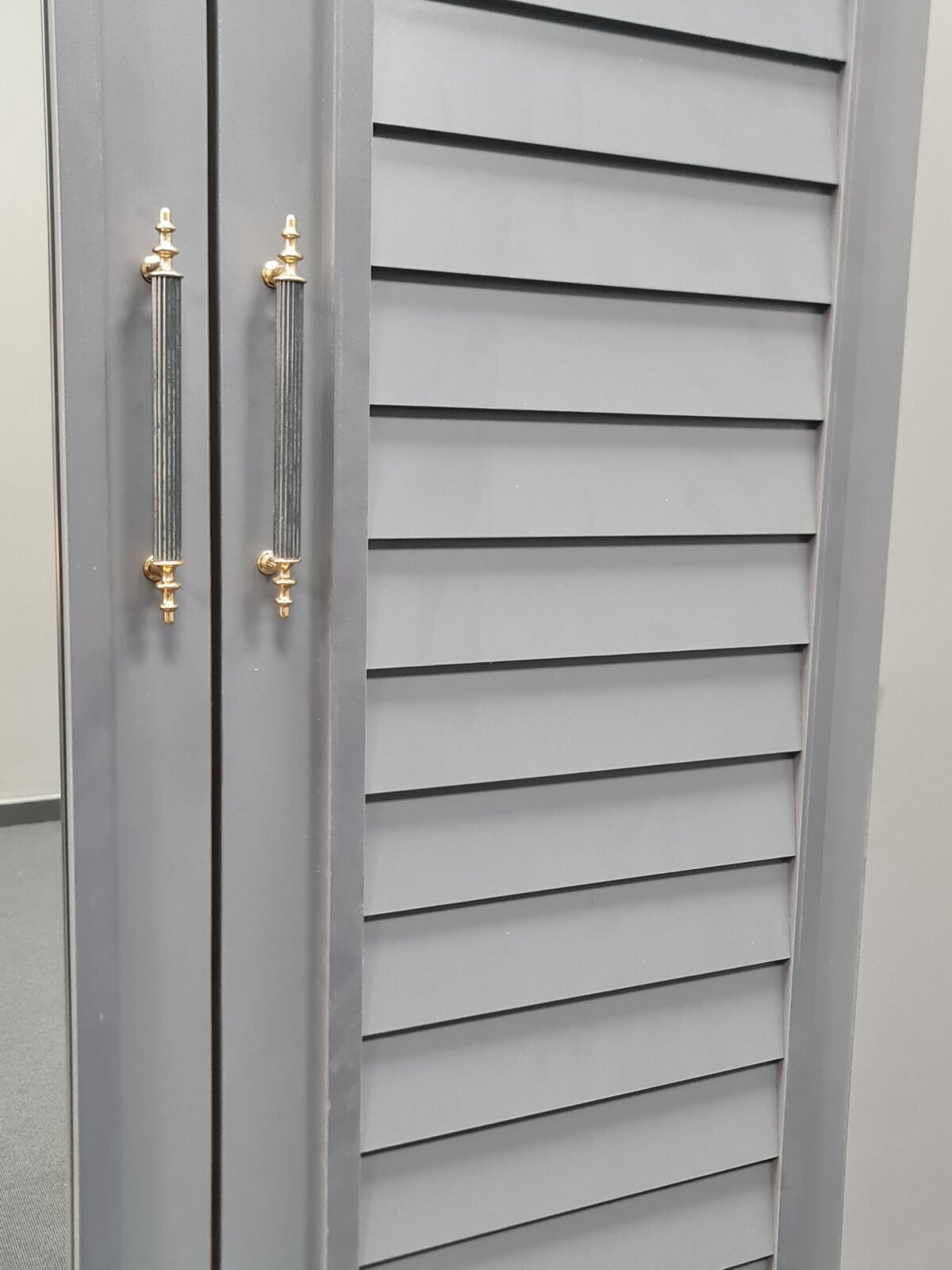 MEGA 4 KAPAKLI ANTRASİT GARDIROP - Görsel 2