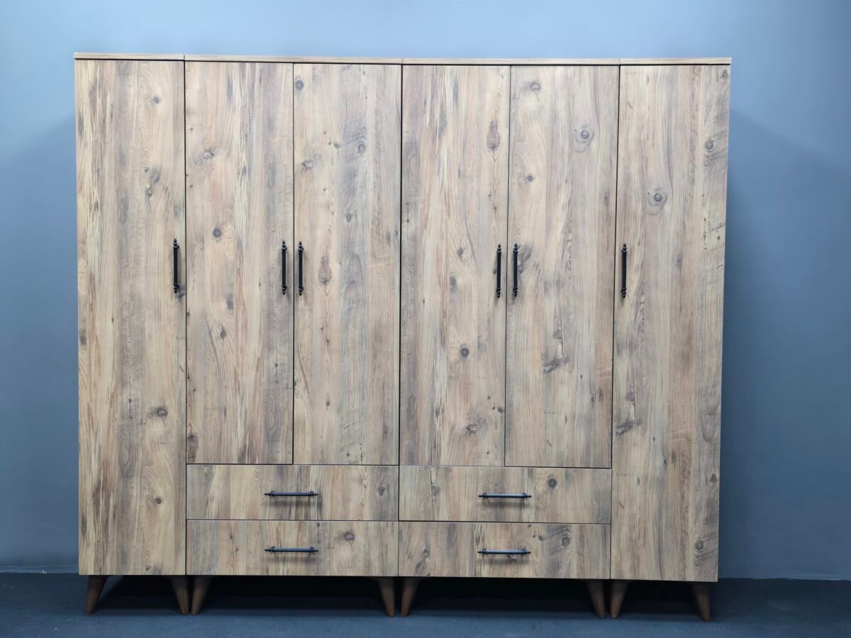 SİTİL ATLANTIC 6 KAPAKLI DOLAP - Görsel 1