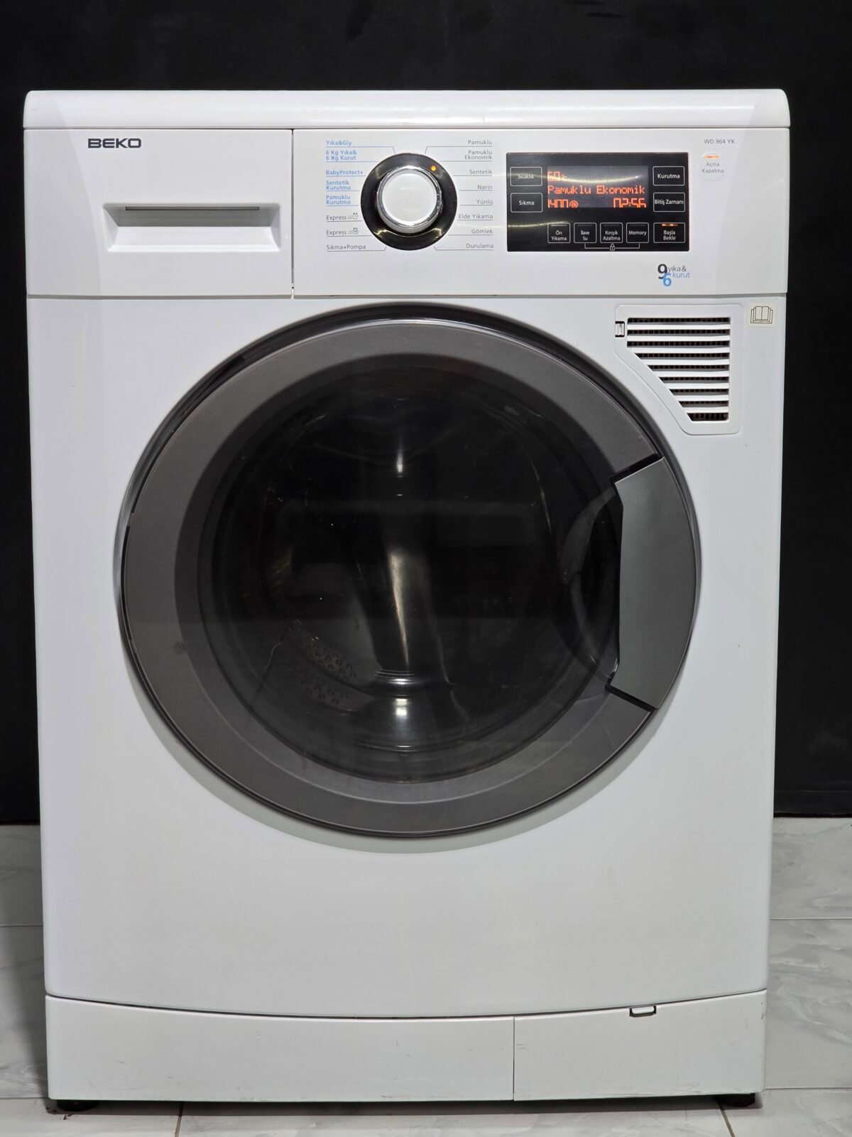 BEKO A+++ 9 KG 1400 DEVİR,6 KG KURUTMA - Görsel 1