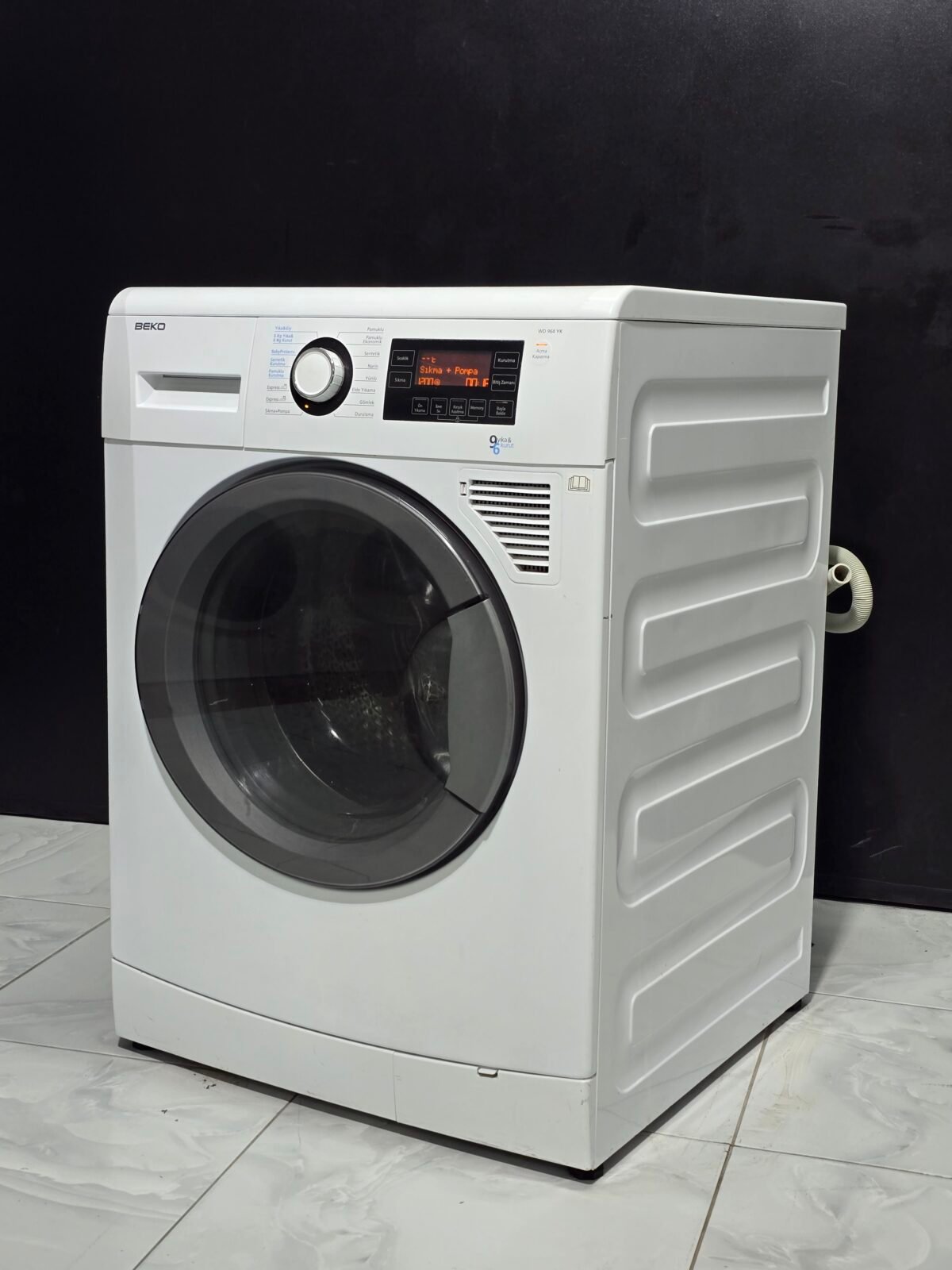 BEKO A+++ 9 KG YIKAMA / 6 KG KURUTMA ÇAMAŞIR MAKİNESİ - Görsel 3