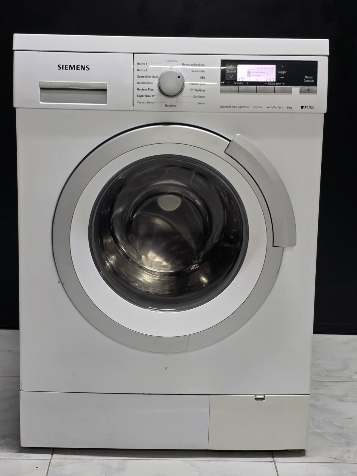 SIEMENS A+++ IQ SERİ 8 KG 1200 DEVİR - Görsel 1