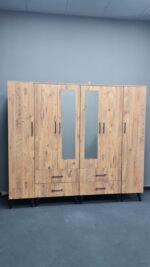 SİTİL ATLANTIC 6 KAPAKLI AYNALI DOLAP