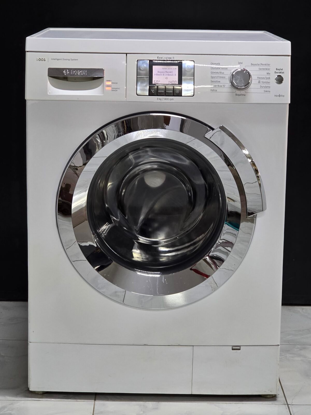 BOSCH I-DOS A+++ 8 KG 1400 DEVİR - Görsel 1