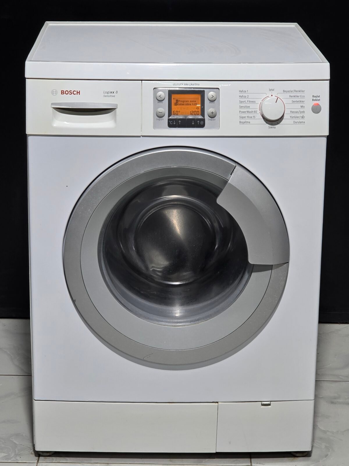 BOSCH LOGIXX A++ 8 KG 1200 DEVİR - Görsel 1