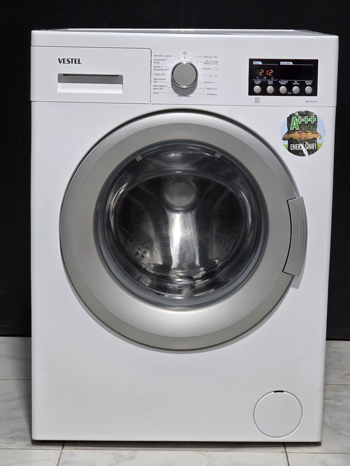 VESTEL A+++ 9 KG 1000 DEVİR - Görsel 1
