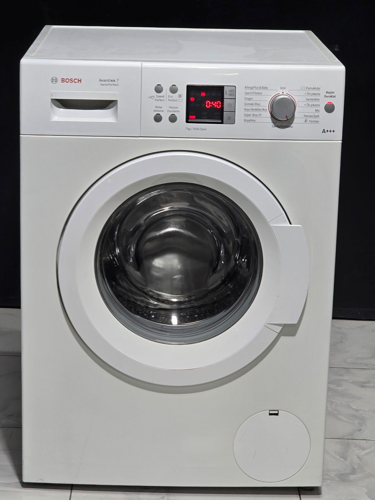 BOSCH AVANTIXX A+++ 7 KG 1000 DEVİR - Görsel 1