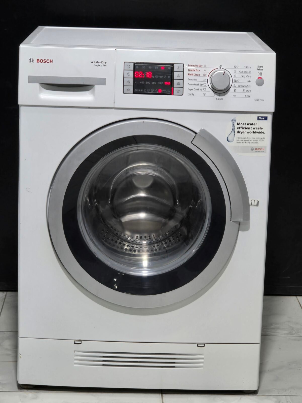 BOSCH A++ 7 KG 1400 DEVİR, 4 KG KURUTMA - Görsel 1