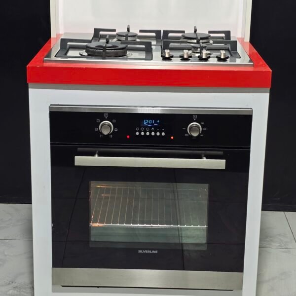 SILVERLINE INOX ANKASTRE OCAK+FIRIN
