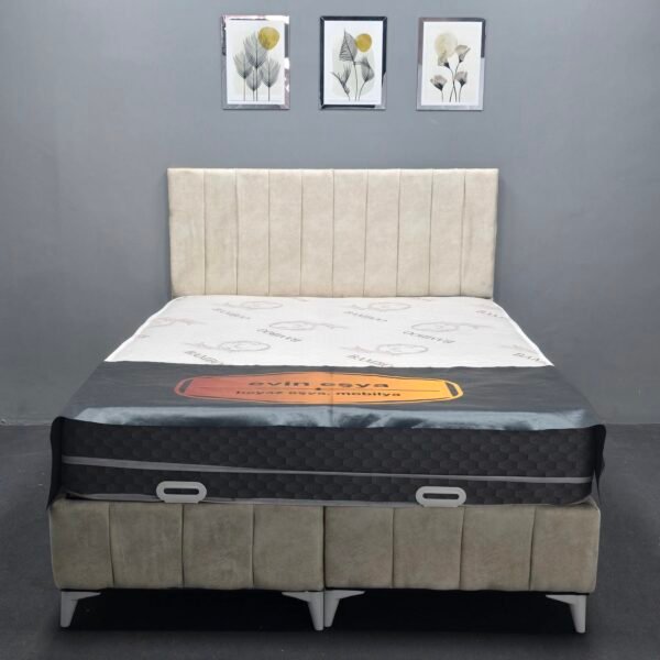 MAYA KREM 150-200 YATAK BAZA BAŞLIK