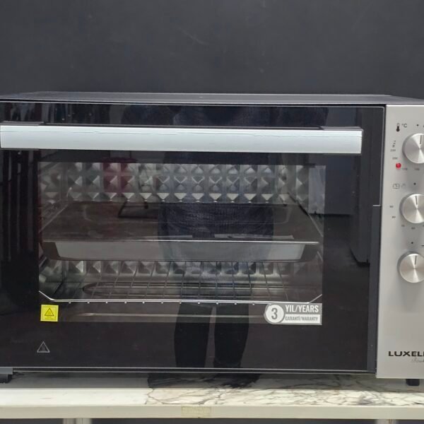 LUXELL BÖREKÇİ 70 LT TURBO FANLI GRİ YÜZEY