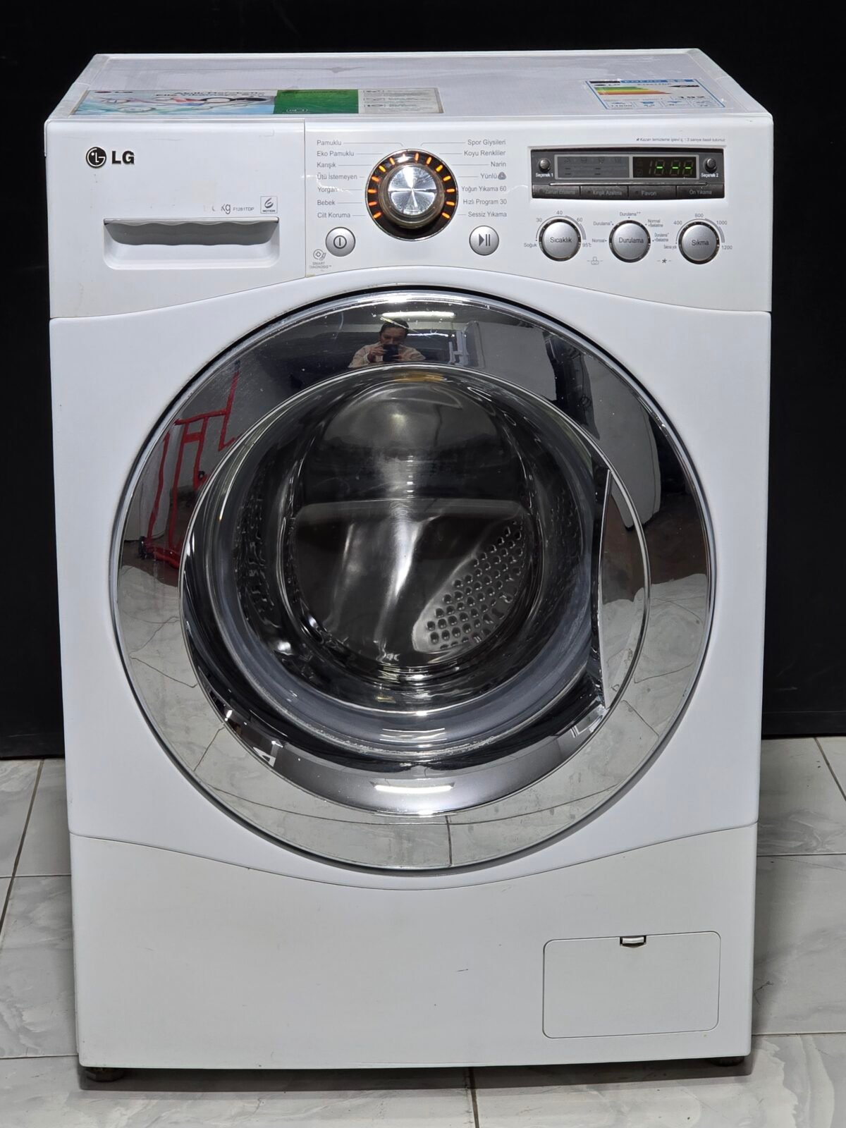 LG A+++ 8 KG 1200 DEVİR - Görsel 1
