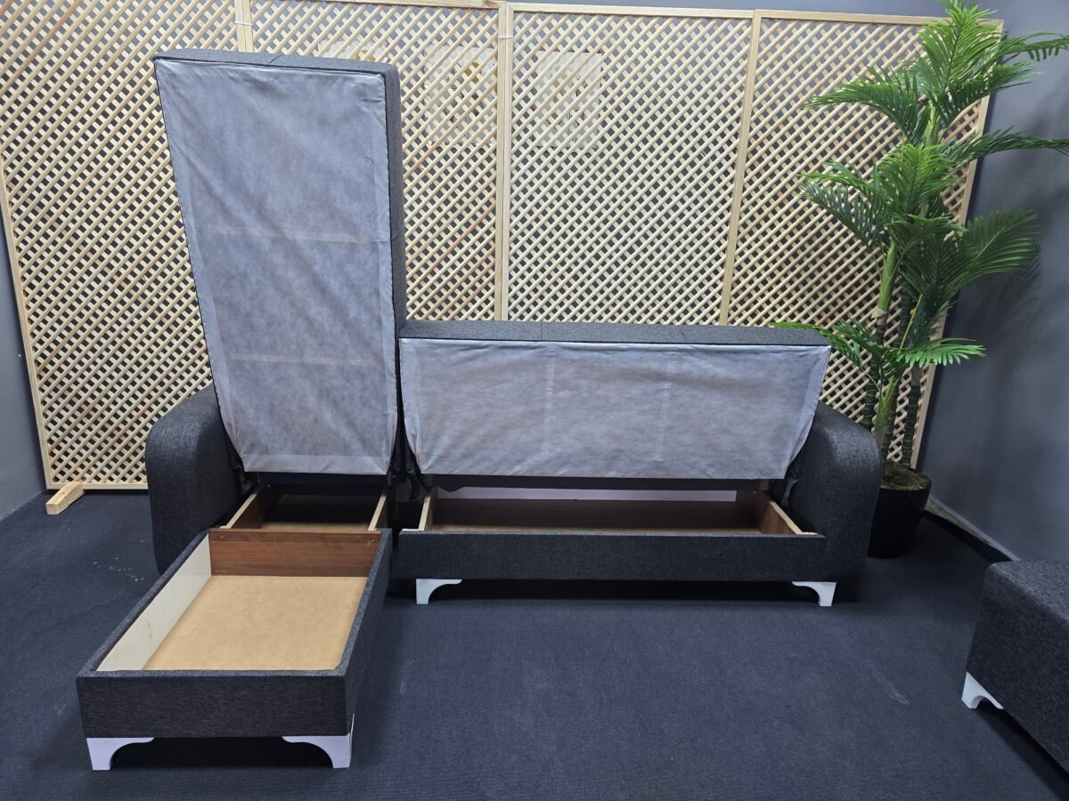 ZEYNEP ANTRASİT KÖŞE KOLTUK TAKIMI - Görsel 6