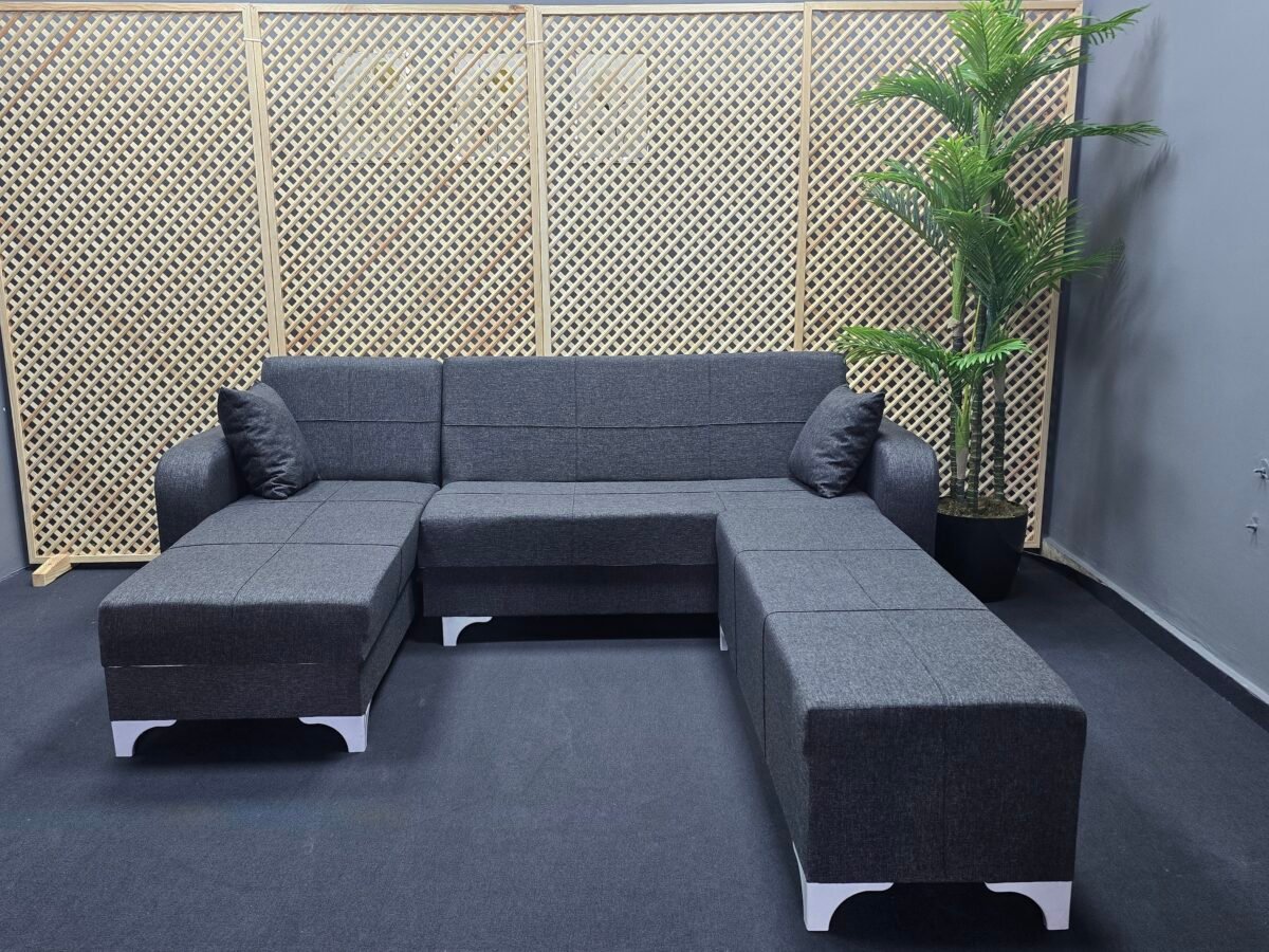 ZEYNEP ANTRASİT KÖŞE KOLTUK TAKIMI - Görsel 2