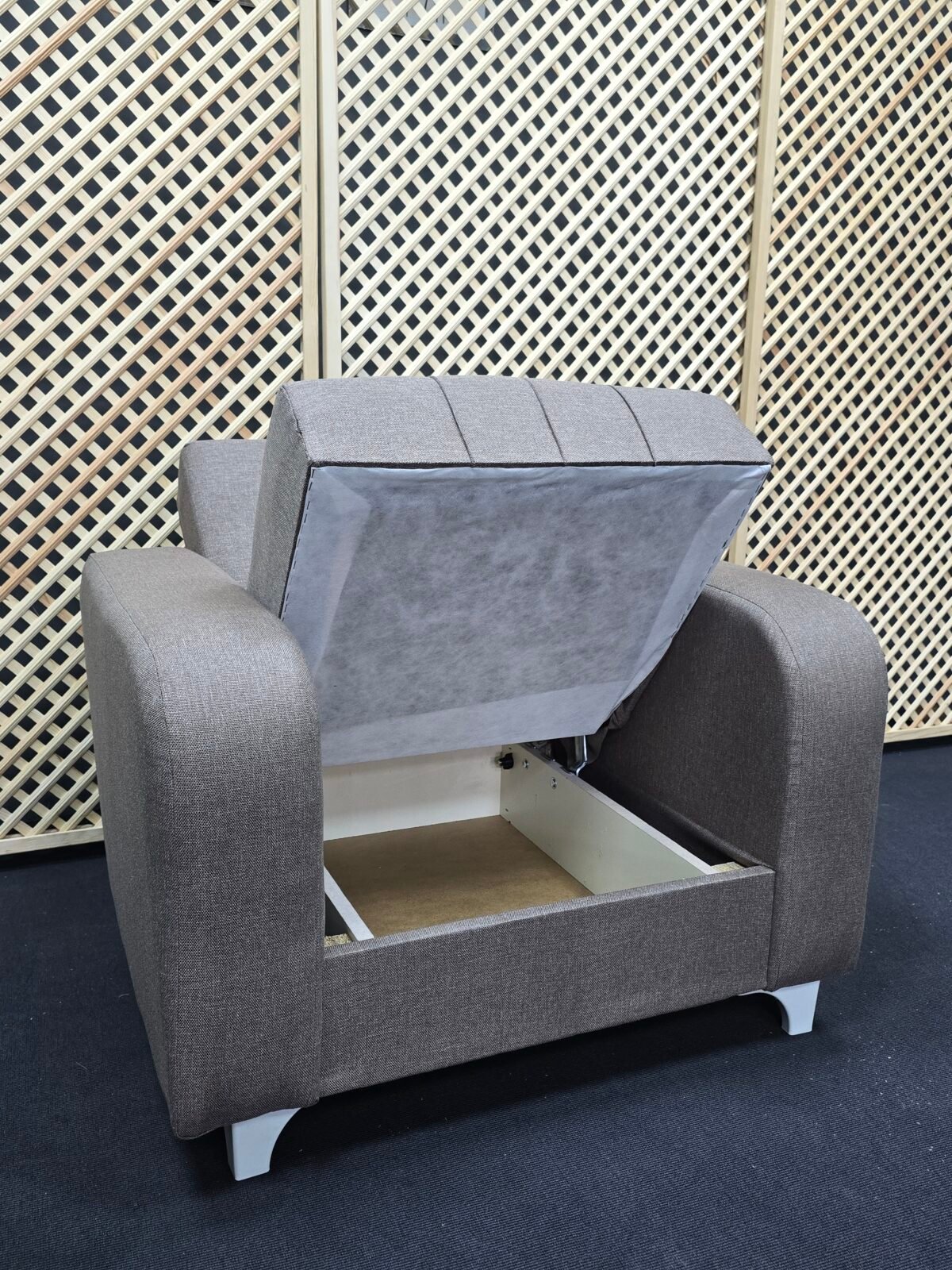 ZEYNEP KAHVERENGİ 3+3+1 KOLTUK TAKIMI - Görsel 5