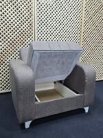 ZEYNEP KAHVERENGİ 3+3+1 KOLTUK TAKIMI - Görsel 5