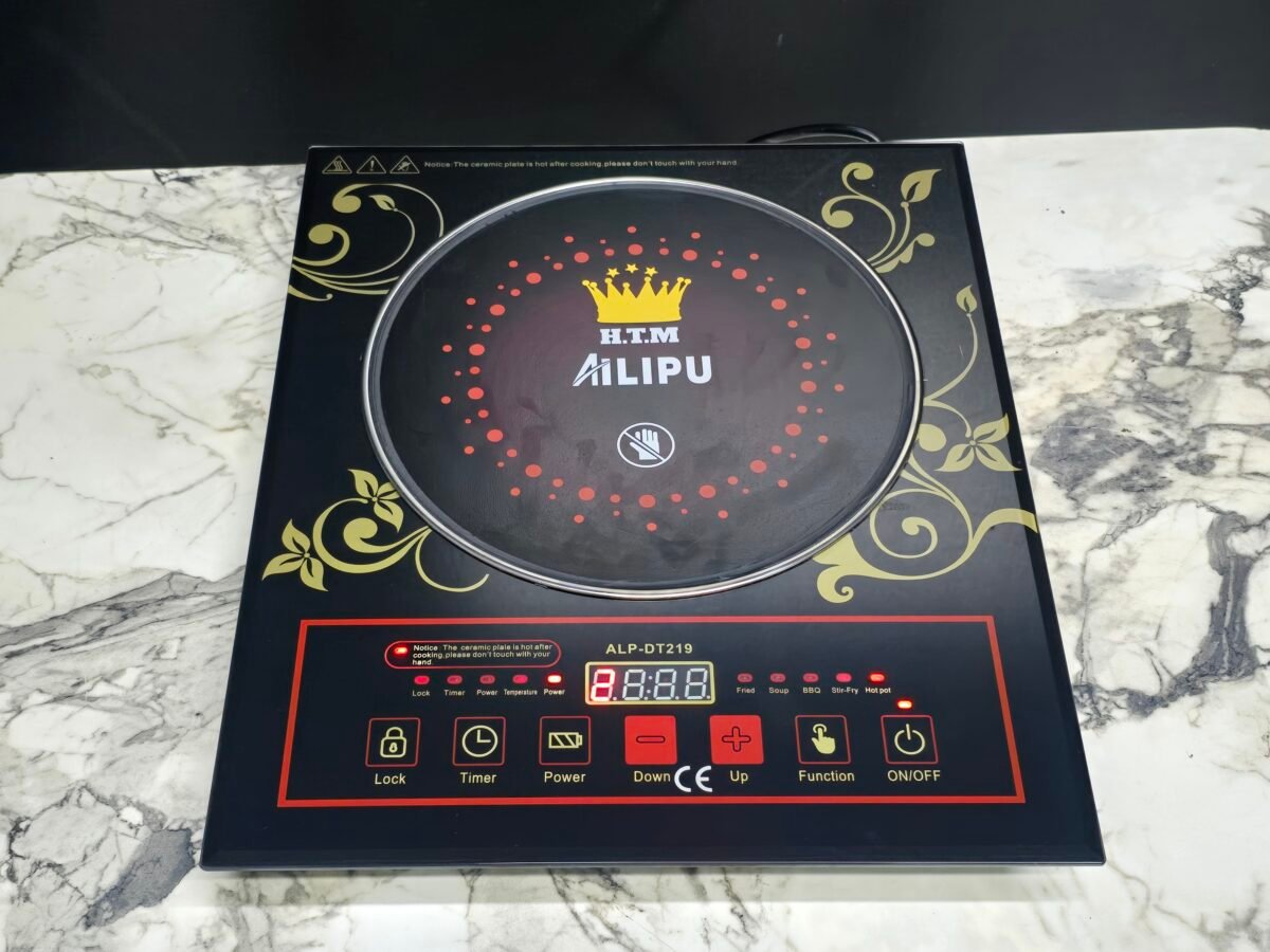 ALIPU AKILLI LAZER TEK GÖZLÜ ELEKTRIKLI OCAK - Görsel 1