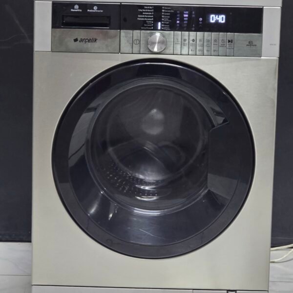 ARÇELİK A+++ GRİ PIYANO SERİ 8 KG 1400 DEVİR-5 KG KURUTMA