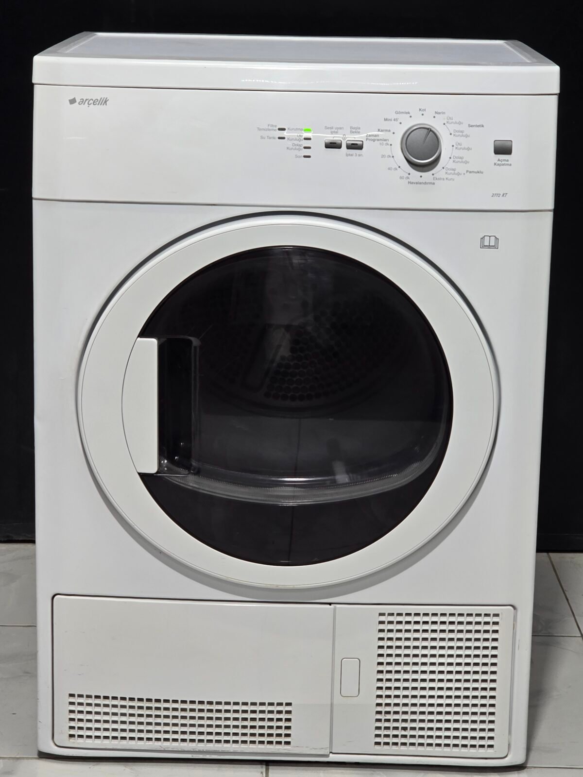 ARÇELİK 7 KG YOĞUŞTURMALI KURUTMA**1 YIL GARANTİ*ADRESE TESLİM*F - Görsel 1