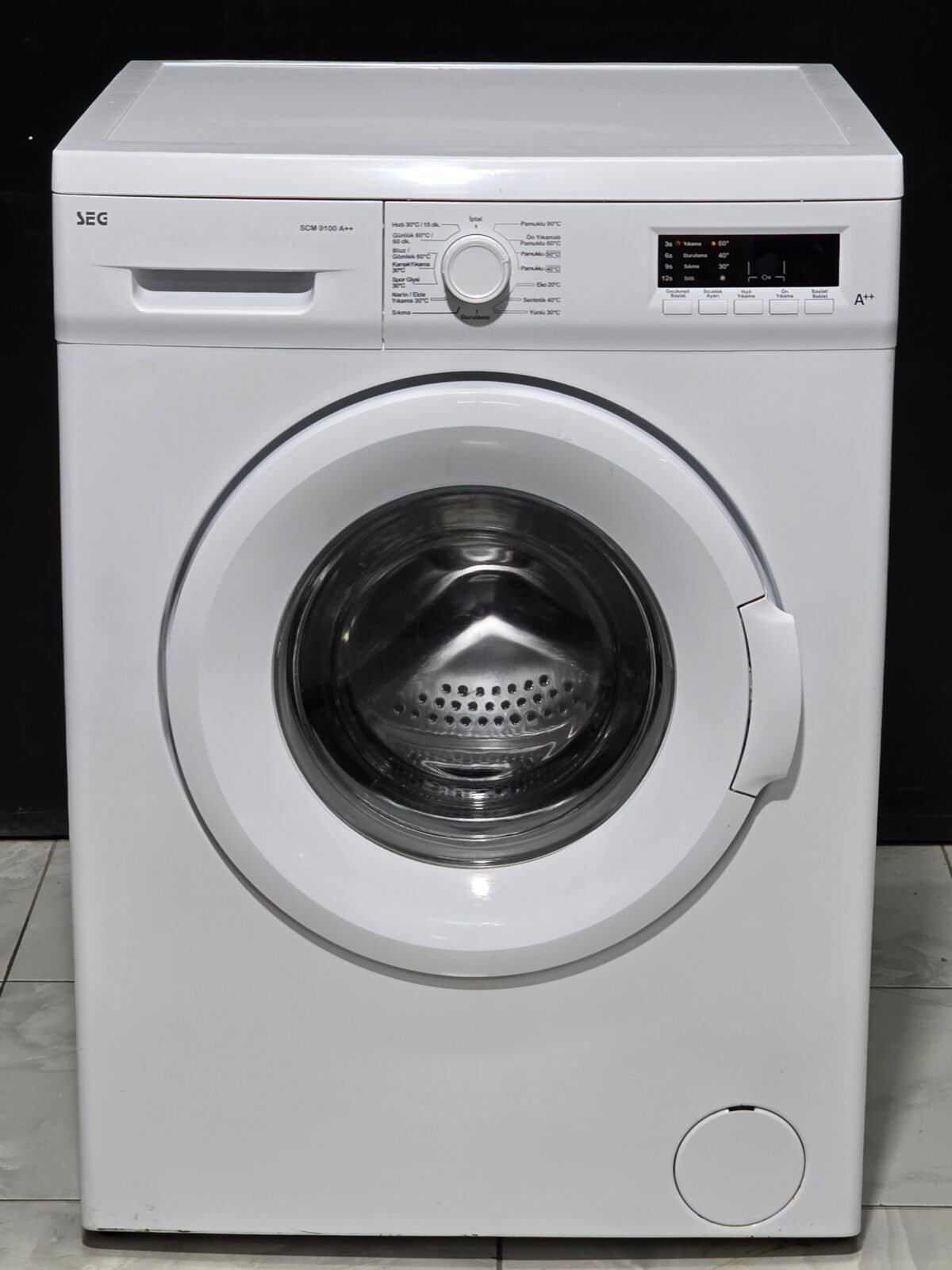 SEG A++ 9 KG 1000 DEVİR - Görsel 1