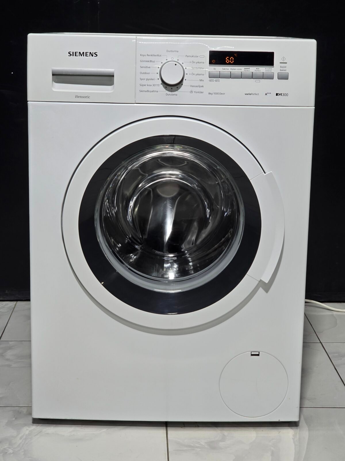 SIEMENS A+++ IQ SERİ 8 KG 1000 DEVİR - Görsel 1