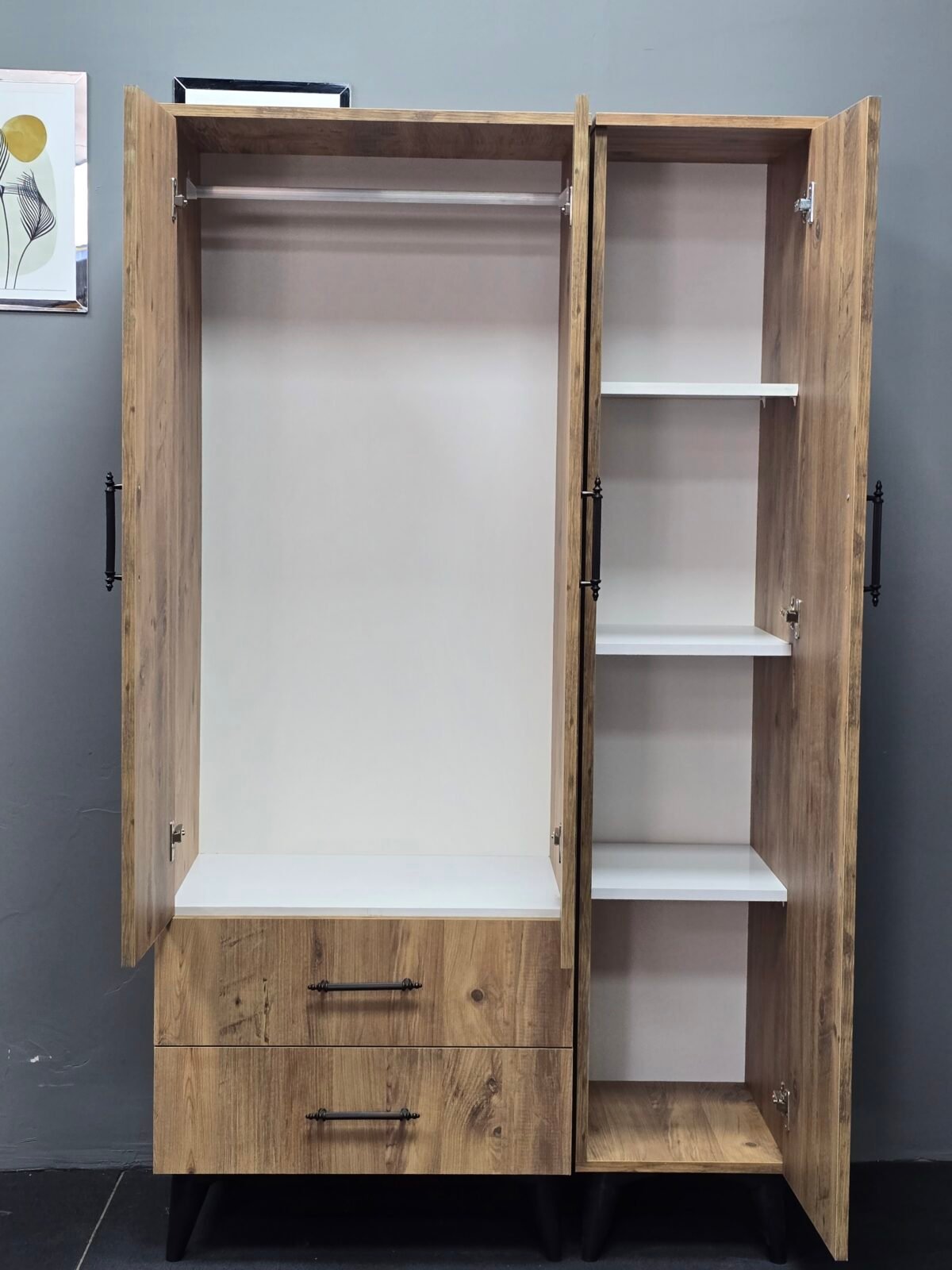 SİTİL ATLANTIC 3 KAPAKLI AYNALI DOLAP - Görsel 2