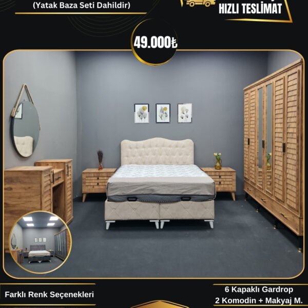 MEGA ATLANTİC YATAK ODASI TAKIMI