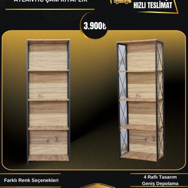 ATLANTIC ÇAM KİTAPLIK