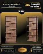 ATLANTIC ÇAM LABİRENT KİTAPLIK