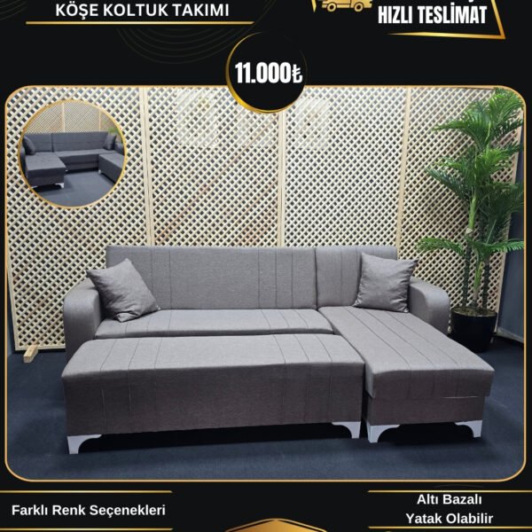ZEYNEP KAHVERENGİ KÖŞE KOLTUK