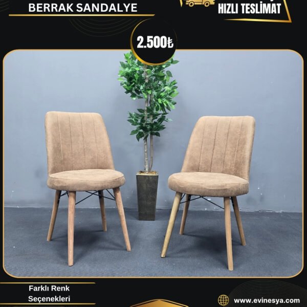 2 ADET BERRAK SANDALYE