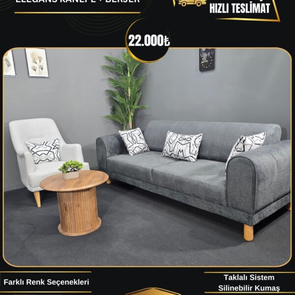 ELEGANS KANEPE+BERJER