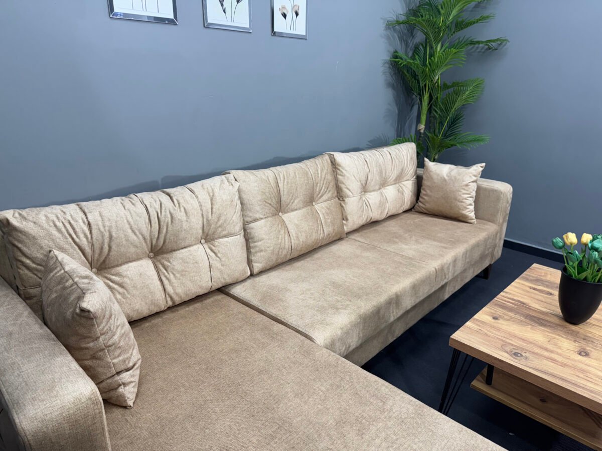 LORRY KAHVERENGİ KÖŞE KOLTUK TAKIMI - Görsel 2