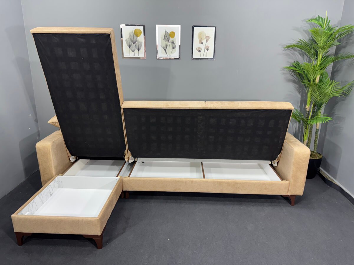 LORRY KAHVERENGİ KÖŞE KOLTUK TAKIMI - Görsel 3