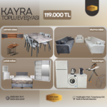 KAYRA TOPLU EV EŞYASI PAKETİ