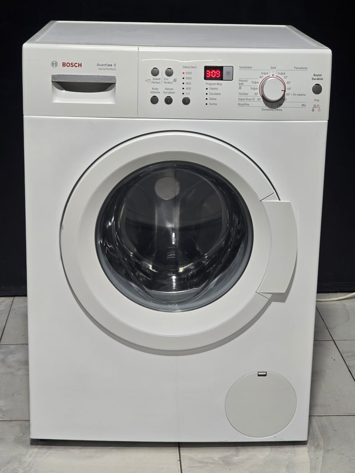 BOSCH AVANTIXX A+++ 8 KG 1200 DEVİR - Görsel 1