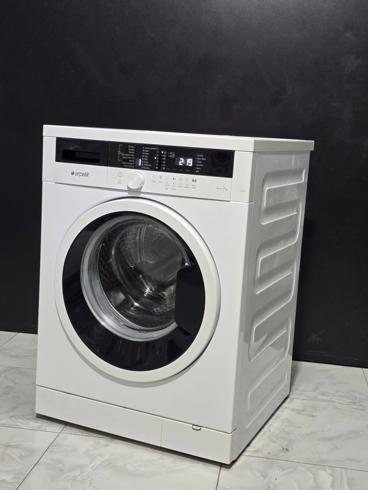ARÇELİK A+++ PIYANO SERİ 9 KG ÇAMAŞIR MAKİNESİ - Görsel 5
