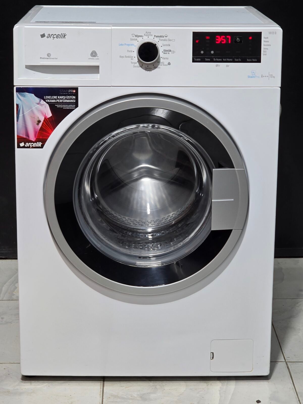 ARÇELİK A+++ 10 KG ÇAMAŞIR MAKİNESİ - Görsel 1