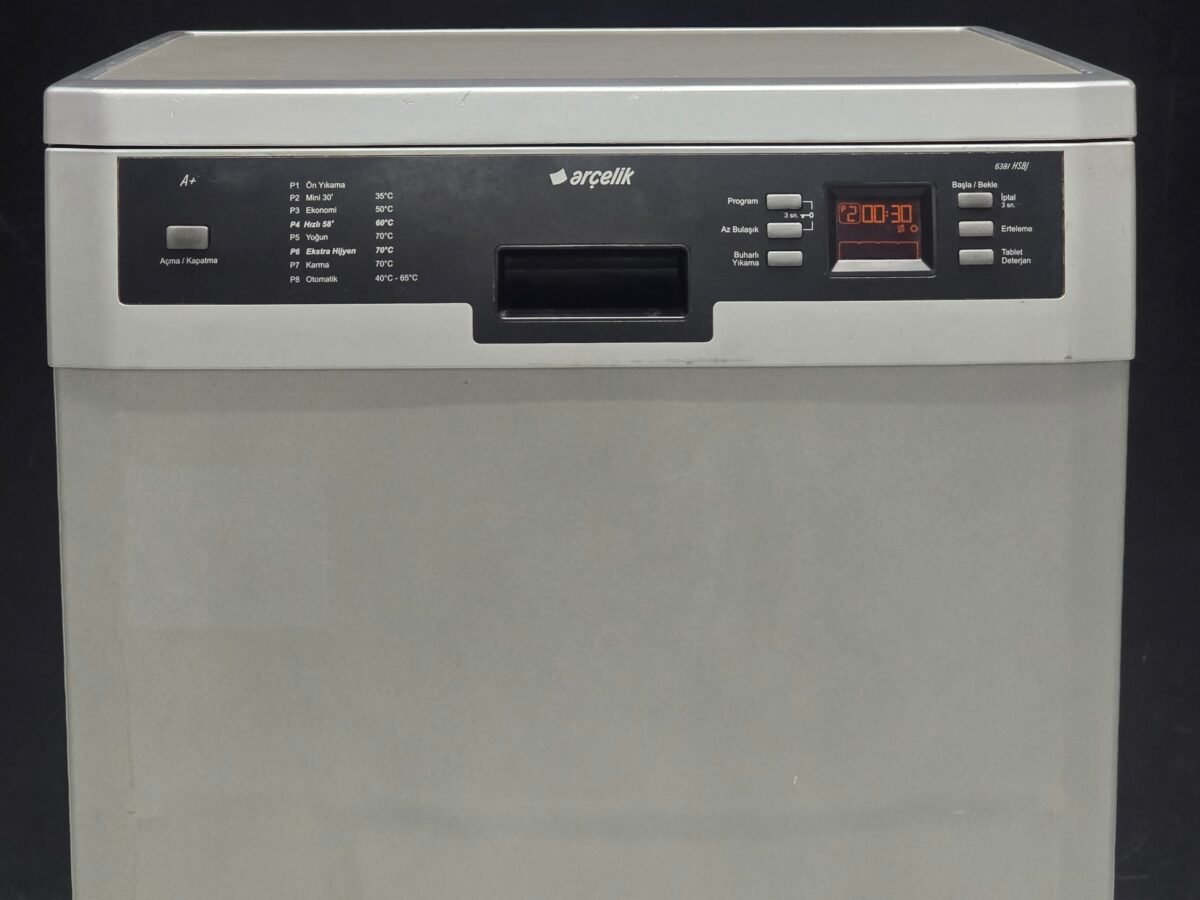ARÇELİK A+ GRİ 8 PROG 3 SEPETLİ BULAŞIK MAKİNESİ - Görsel 2