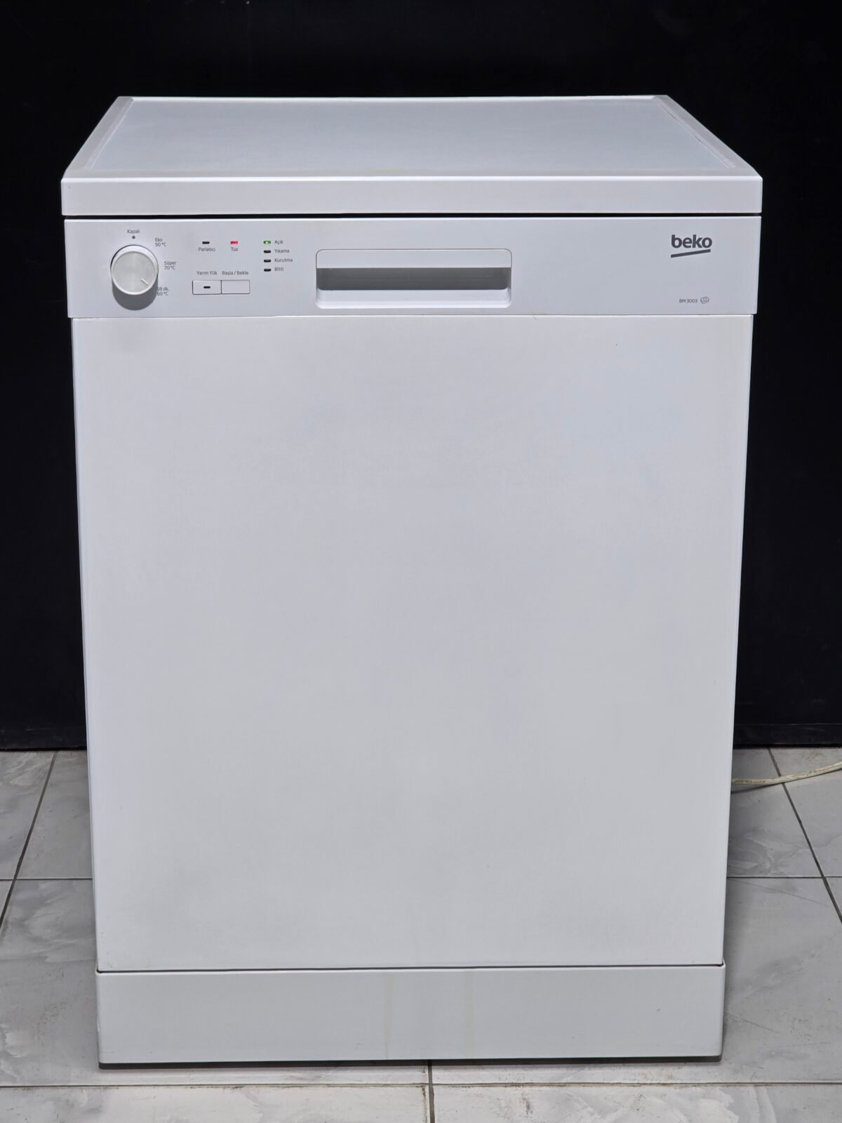 BEKO A+ 3 PROGRAMLI BULAŞIK MAKİNESİ - Görsel 1