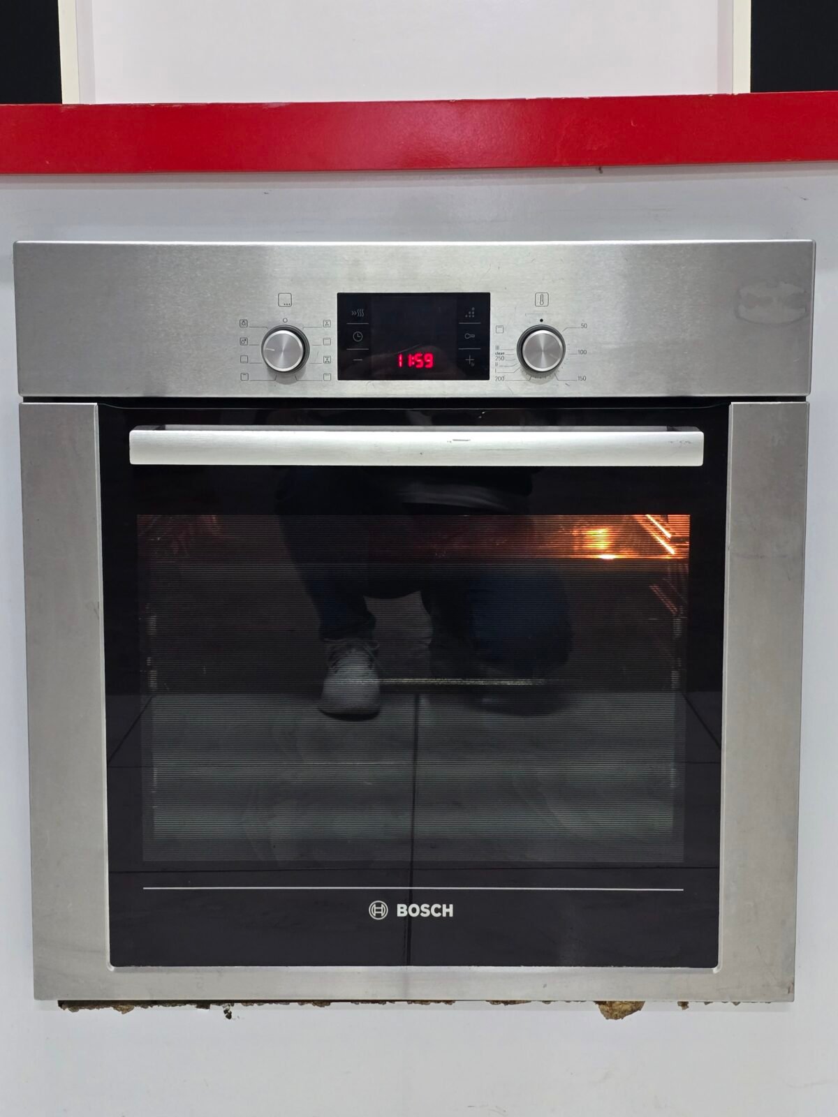 Bosch Inox Ankastre Dijital Ekranlı Turbo Fanlı Fırın - Görsel 1