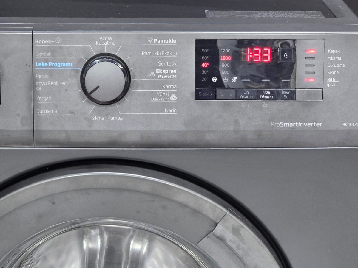 BEKO A+++ ANTRASİT 10 KG 1200 DEVİR - Görsel 2