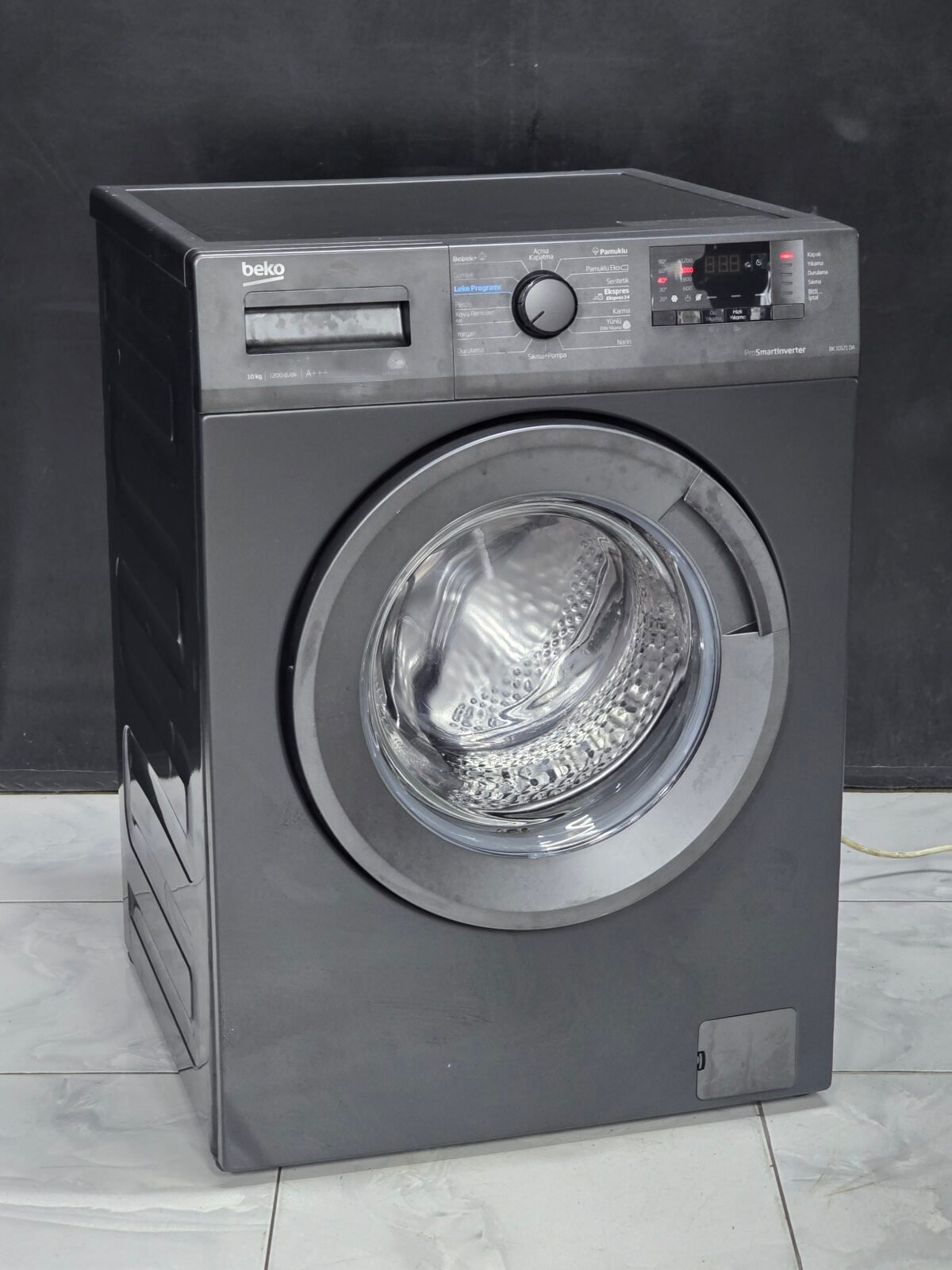 BEKO A+++ ANTRASİT 10 KG 1200 DEVİR - Görsel 4