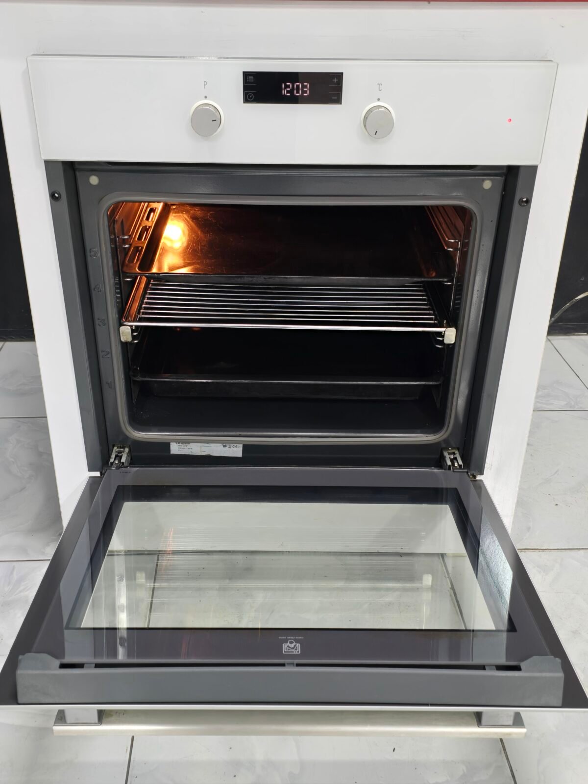 ARÇELİK BEYAZ CAM ANKASTRE - Görsel 3