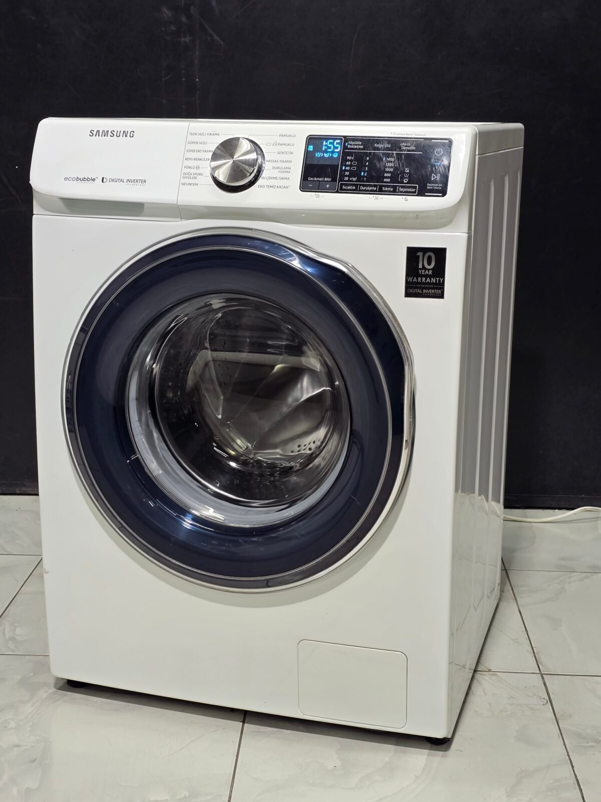 SAMSUNG A+++ ECO BUBBLE 10 KG 1400 DEVİR - Görsel 2