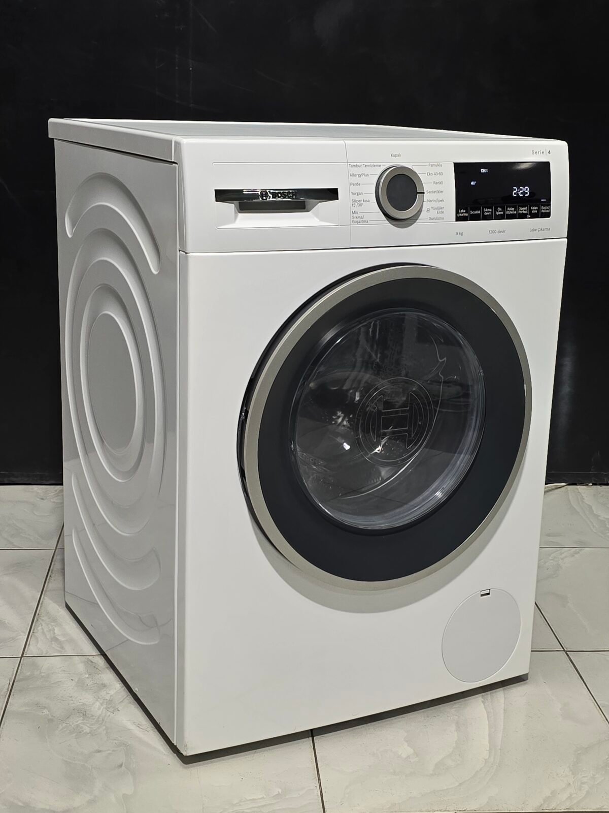 BOSCH SERİ 4 MODEL A+++ 9 KG 1200 DEVİR - Görsel 3