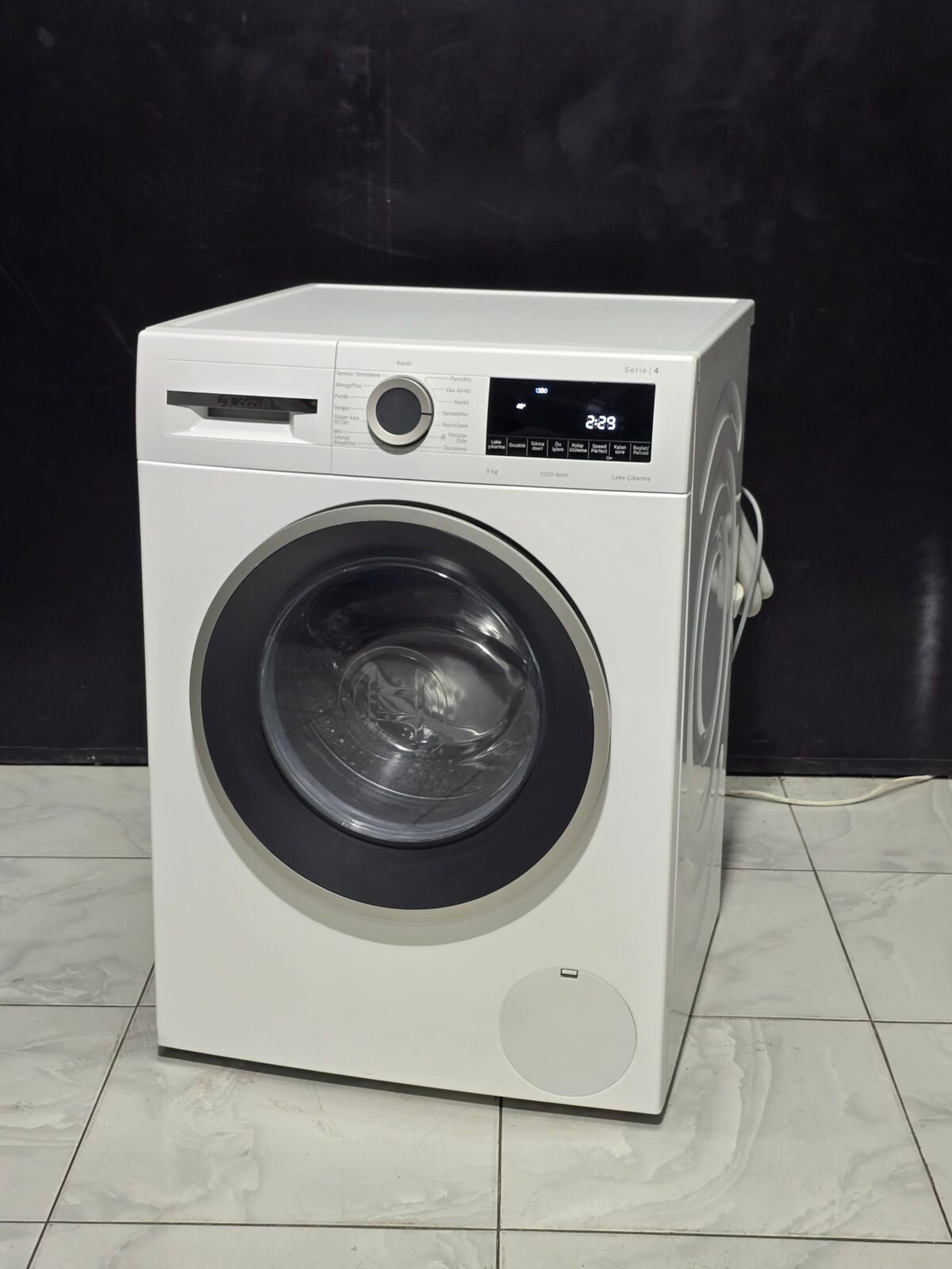 BOSCH SERİ 4 MODEL A+++ 9 KG 1200 DEVİR - Görsel 4