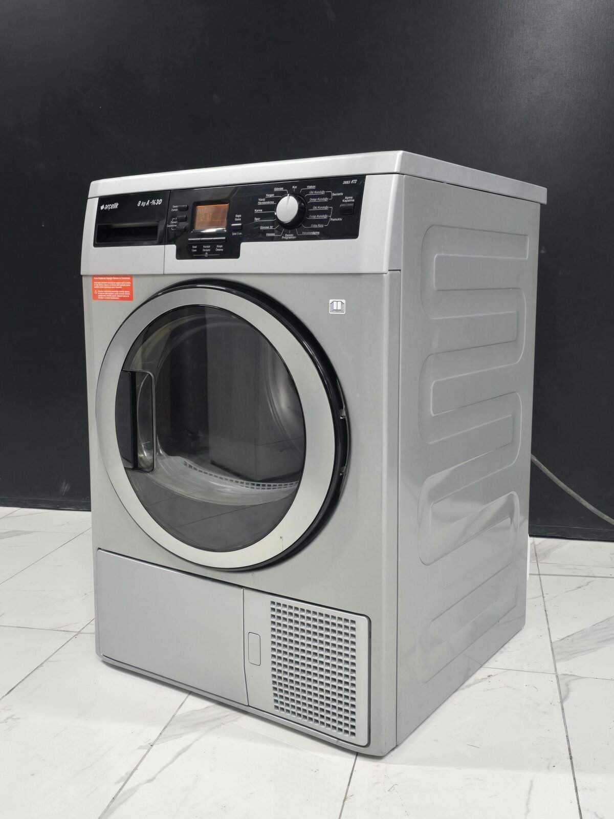 ARÇELİK A++ GRİ 8 KG - Görsel 2