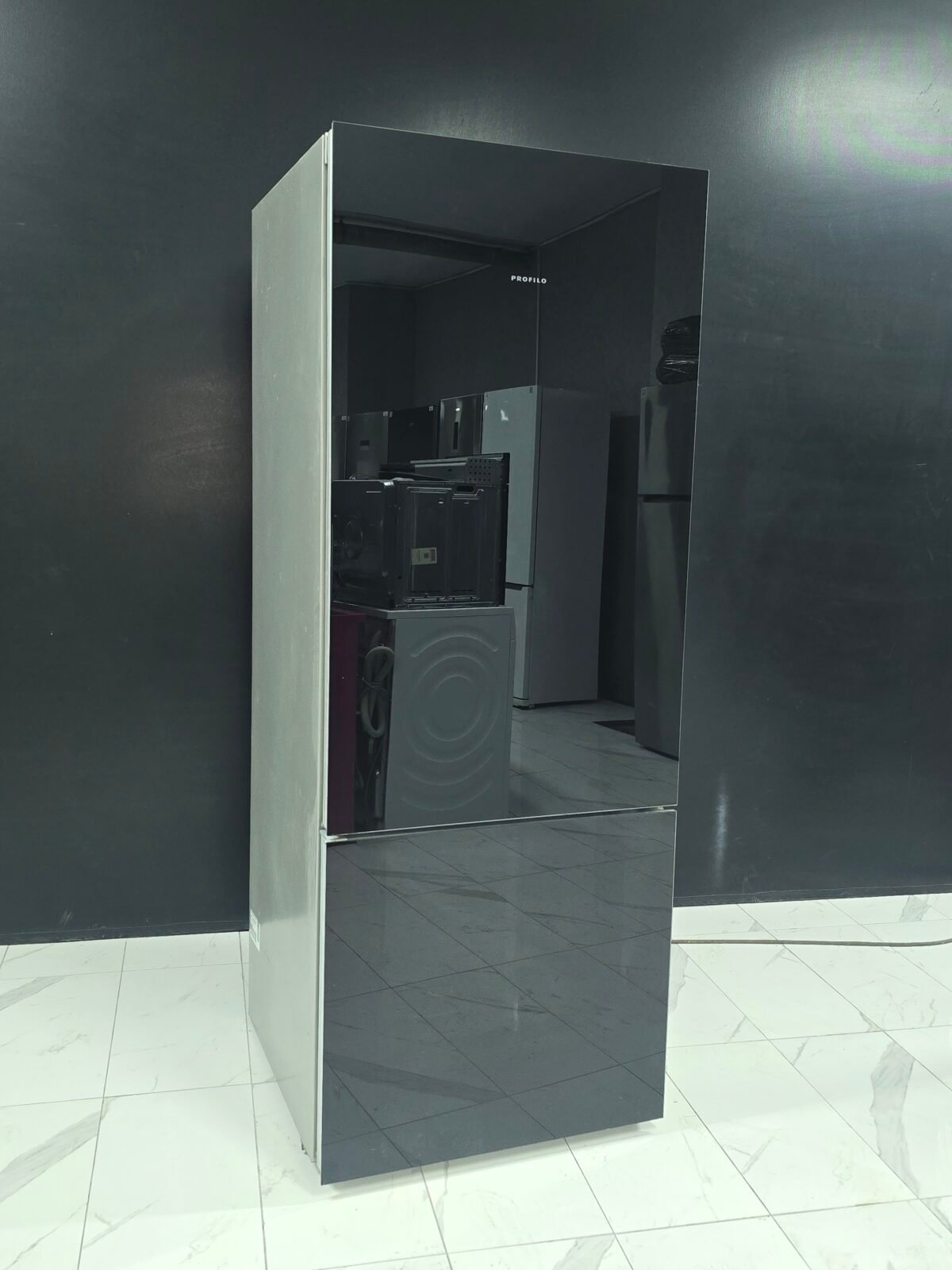 PROFİLO A+ 505 LT SİYAH CAM YÜZEY KOMBİ TİPİ - Görsel 3